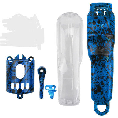 Camo Blue Clipper Cover COMPLETE SET